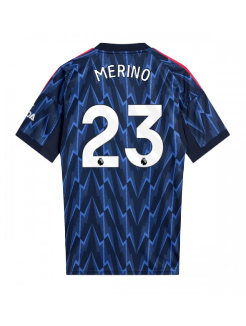 Arsenal Mikel Merino #23 Auswärtstrikot 2025-26 Kurzarm Arsenal Mikel Merino #23 Auswärtstrikot 2025-26 Kurzarm